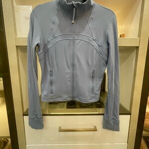 lululemon athletica Light Blue Bomber Jacket Size 10